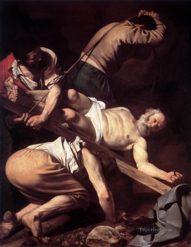 Caravaggio Painting - The Crucifixion of Saint Peter Caravaggio